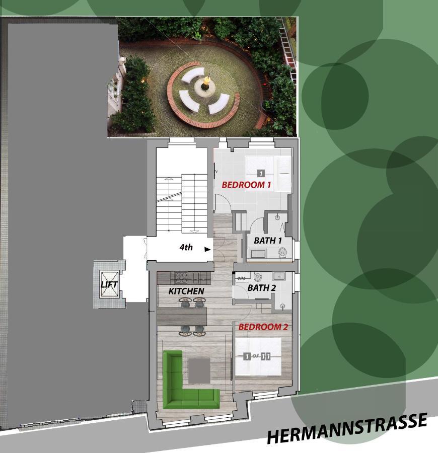 Berlin Style Apartments Стая снимка